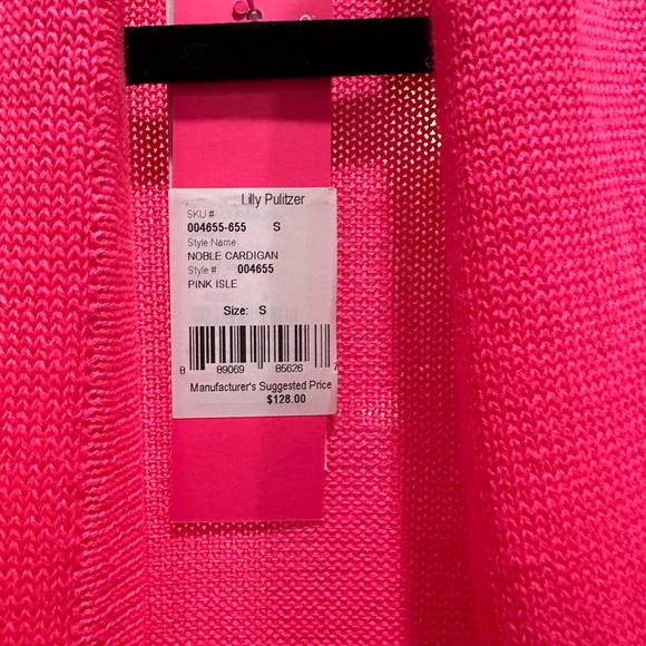 Lilly Pulitzer - Noble Fringe cardigan. NWT. Small - Picture 5 of 8